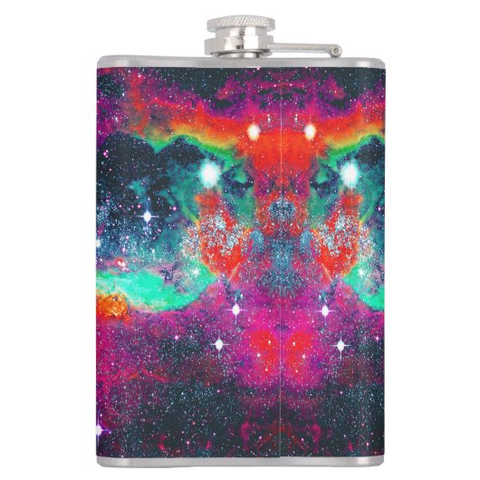 Katzendelta Flachmann (Rückseite)