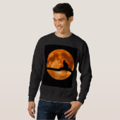 Katzendesign Baumwolle Sweat Shirt (Vorne ganz)