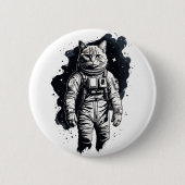Katzendesign Button (Vorderseite)