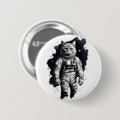 Katzendesign Button (Vorne & Hinten)