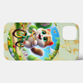 Katzendesign Case-Mate iPhone Hülle (Rückseite (Horizontal))