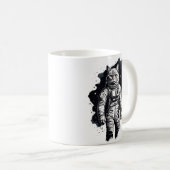 Katzendesign Kaffeetasse (VorderseiteRechts)