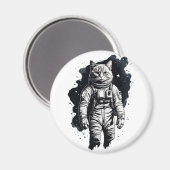 Katzendesign Magnet (Vorderseite/Rückseite)