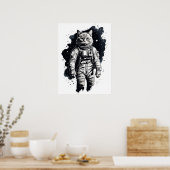 Katzendesign Poster (Küche)