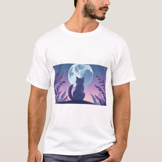 Katzendruck T-Shirt (Vorderseite)