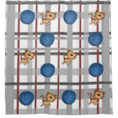 Katzenduschvorhang Duschvorhang (Vorderseite)