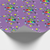 Katzeneindringlinge Geschenkpapier (Ecke)