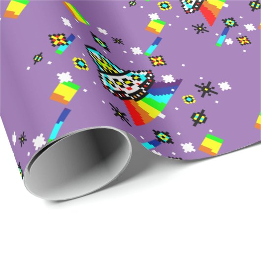 Katzeneindringlinge Geschenkpapier (Rolleneckpunkt)