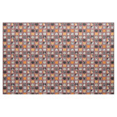 Katzenfacenmuster| Cool Kitty Cat Lover's Fabric Stoff (Fat Quarter (45,7 x 55,9 cm))