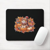 Katzenfall-Blätter-hello-Herbst-Katzenkätzchen-Kät Mousepad (Mit Mouse)
