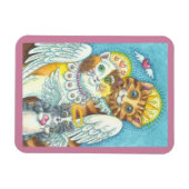 Katzenfamilie Angel in HEAVEN MAGNET (Horizontal)