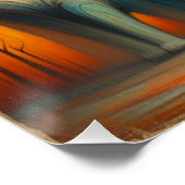 Katzenfamilie Poster (Ecke)