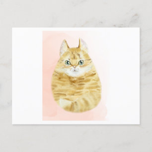 Katzenfarbe Postkarte