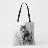 Katzenfarbe Tasche (Vorderseite)