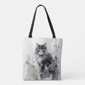 Katzenfarbe Tasche (Rückseite)
