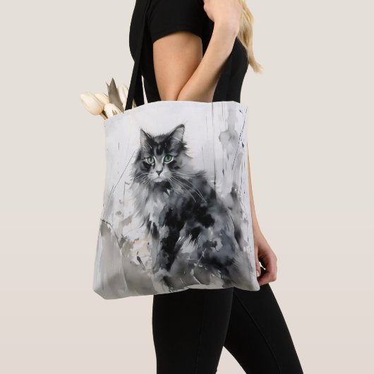 Katzenfarbe Tasche (Von Nahem)
