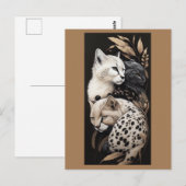 KATZENFEINESS #1 POSTKARTE (Vorne/Hinten)
