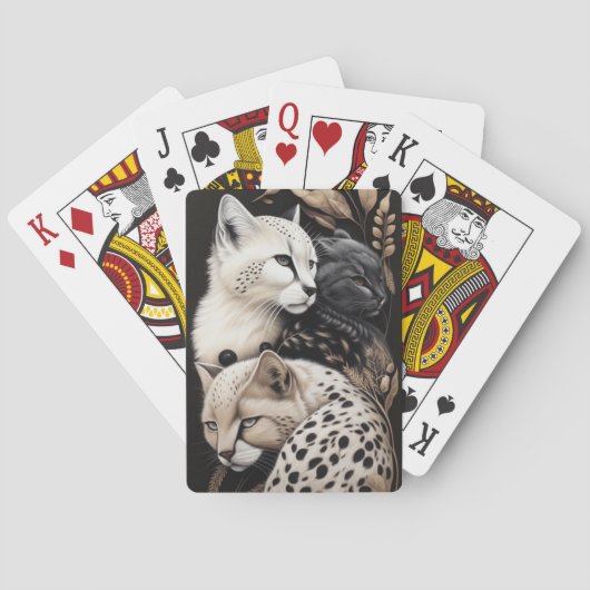 KATZENFEINHEIT #1 SPIELKARTEN (Rückseite)