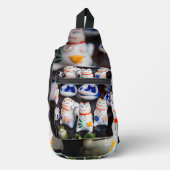 Katzenfiguren werden crossbody bag (Vorderseite)