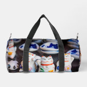 Katzenfiguren werden duffle bag (Rückseite)