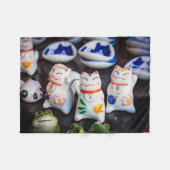 Katzenfiguren werden fleecedecke (Vorderseite (Horizontal))