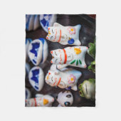 Katzenfiguren werden fleecedecke (Vorderseite)