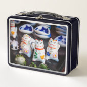 Katzenfiguren werden metall brotdose (Vorderseite)