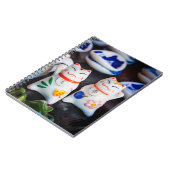 Katzenfiguren werden notizblock (Linke Seite)