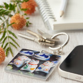 Katzenfiguren werden schlüsselanhänger (Vorderseite rechts)