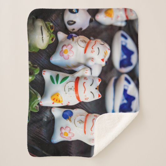 Katzenfiguren werden sherpadecke (Vorderseite)