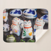 Katzenfiguren werden sherpadecke (Vorderseite (Horizontal))