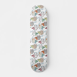 Katzenfisch-Illustration Skateboard
