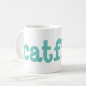 Katzenfisch Kaffeetasse (Vorderseite Links)