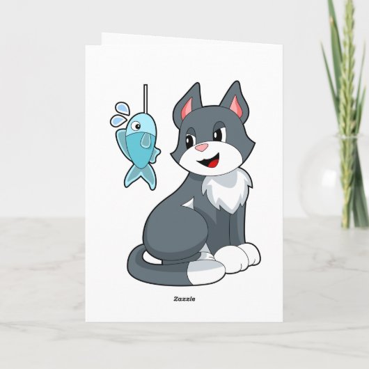 Katzenfisch Karte (Rückseite)