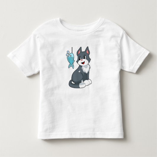 Katzenfisch Kleinkind T-shirt (Vorderseite)