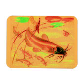 Katzenfisch Magnet (Horizontal)