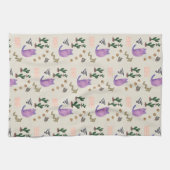 Katzenfisch Meow Paws Kaktus Küche Handtuch (Horizontal)