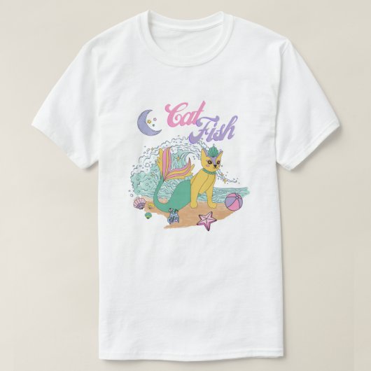 Katzenfisch T-Shirt (Design vorne)