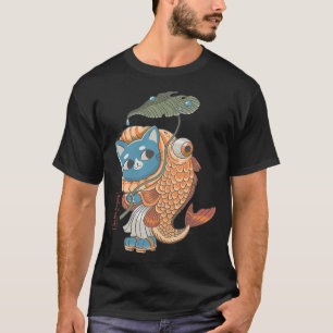 Katzenfisch Yokai T-Shirt