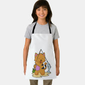 Katzenfische mit Angelstab und Fisch Schürze (Insitu)