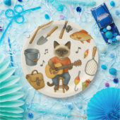 Katzenfischer Pappteller (Party)