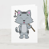 Katzenfischerei Fisher Finish rod Karte (Vorderseite)