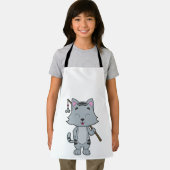 Katzenfischerei Fisher Finish rod Schürze (Insitu)