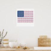 Katzenflagge Poster (Küche)