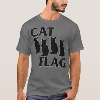 Katzenflagge T-Shirt