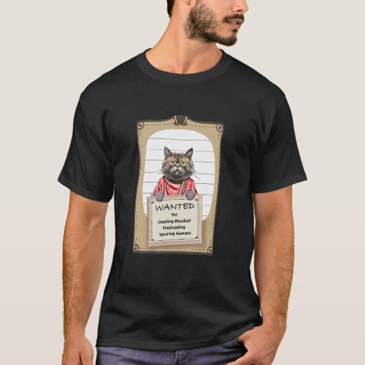 Katzenflüchtling T-Shirt (Vorderseite)