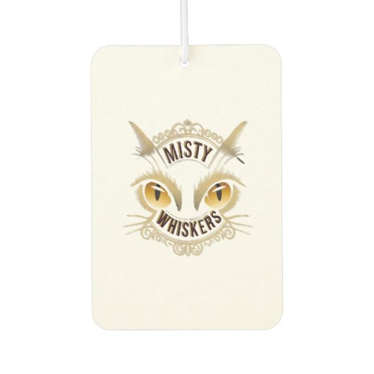 Katzenflüster Autolufterfrischer (Vorderseite)