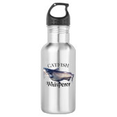 Katzenflüster Edelstahlflasche (Vorderseite)