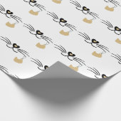 Katzenflüster Geschenkpapier (Ecke)