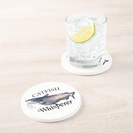 Katzenflüster Getränkeuntersetzer (Seite)